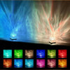 Ocean Wave Projector Light 16 Colors Midnight Aura Aurora Glow Lamp Home Office Bar Restaurant Underwater Projector Night Light