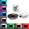 5050 RGB LED Strip AA Battery Box 0.5M 1M 2M LED Light Lamp for Home Decoration Waterproof Flexible Ribbon LED Light